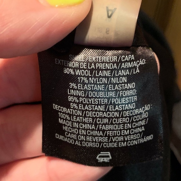 Elie Tahari Wool Blend Sleeveless Dress in Black size 6 - Picture 5 of 5